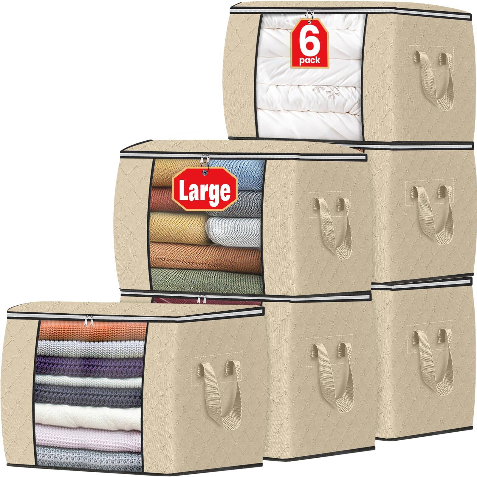 Beige 6 Pack -Extra Large