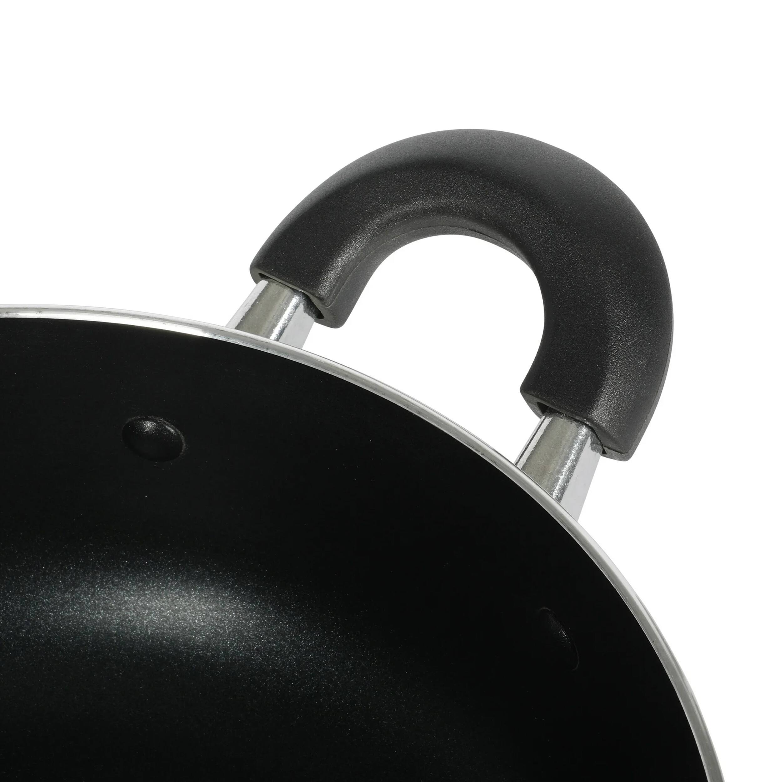 Alt View 4. Oster - Oster Clairborne 6.9 Quart Nonstick Aluminum Caldero with Lid in Linen - Linen.