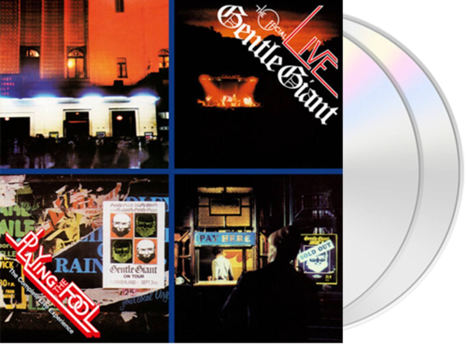 Gentle Giant - Playing the Fool - the Complete Live Experience   - COMPACT DISCS [CD]