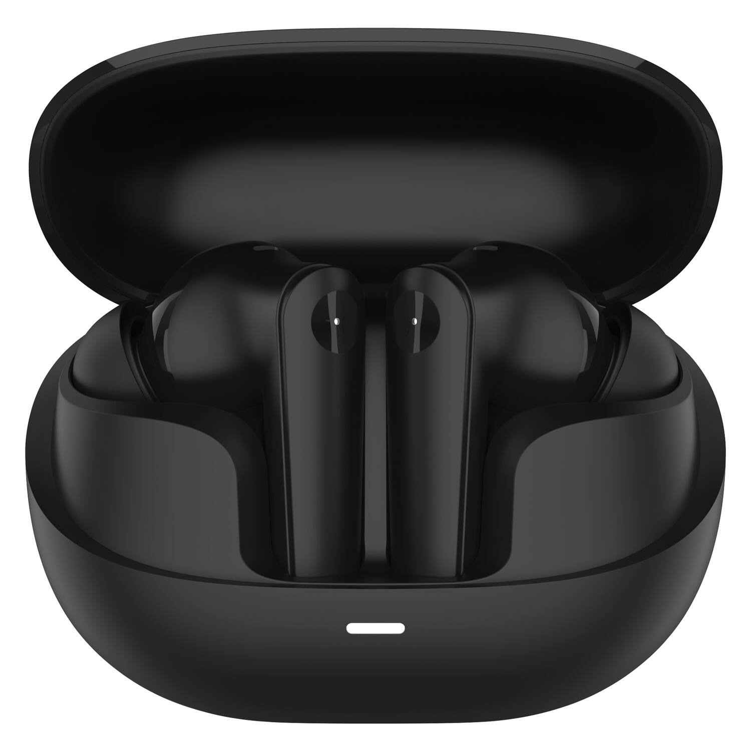 Angle. Pioneer - BUDS01 TWS Bluetooth In-Ear Earphones with Mics, On-Ear Controls, Charging Case, 30 Hr Play Time - Black.