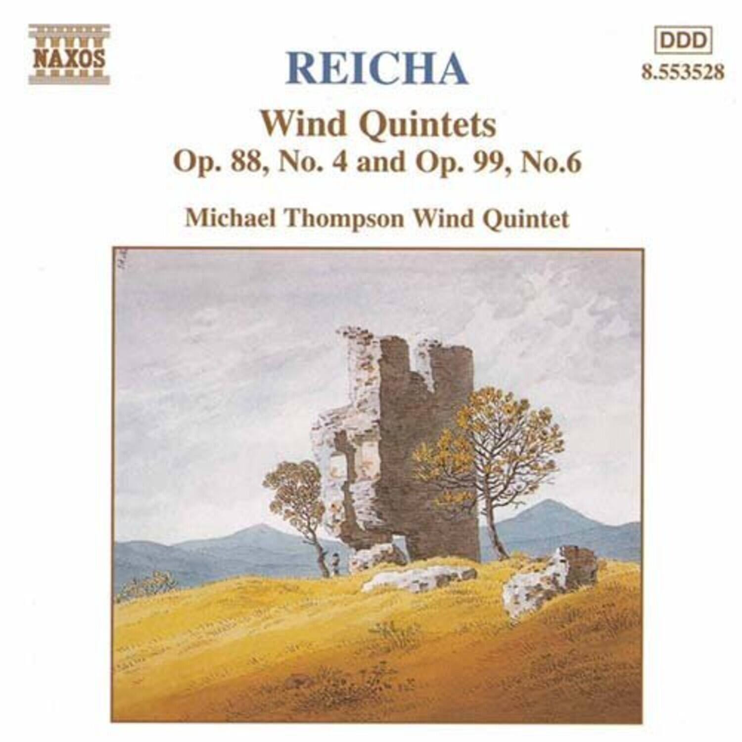 Reicha / Michael Thompson Wind Quintet - Wind Quintets In G Major & D Minor   - COMPACT DISCS [CD] price history on PriceWatchPro