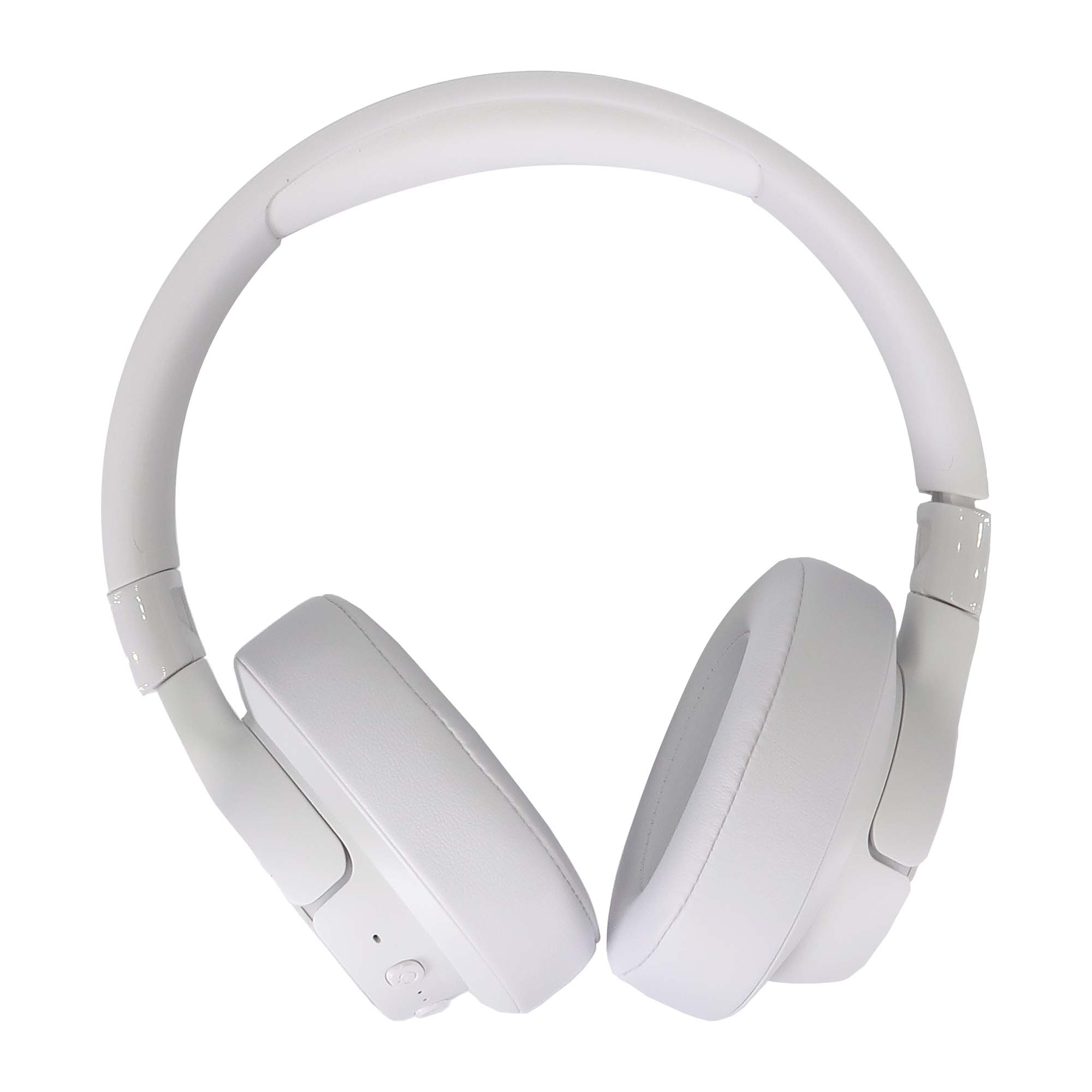 Angle. JBL - JBL Tune 760NC Noise-Canceling Wireless Over-Ear Headphones (White) - White.