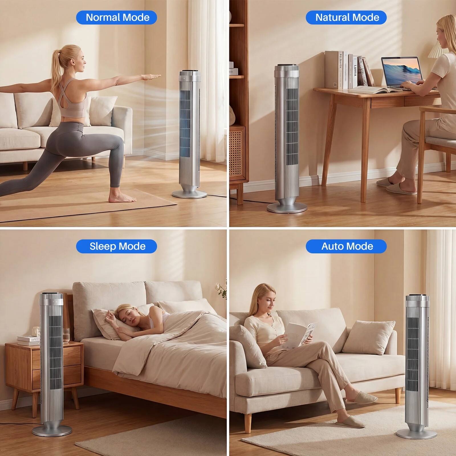 Normal Mode  
Natural Mode  
Sleep Mode  
Auto Mode