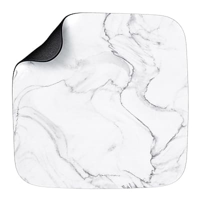 Staples TECH - Non-Skid Mouse Pad, Square, Marble (50571) - Gray