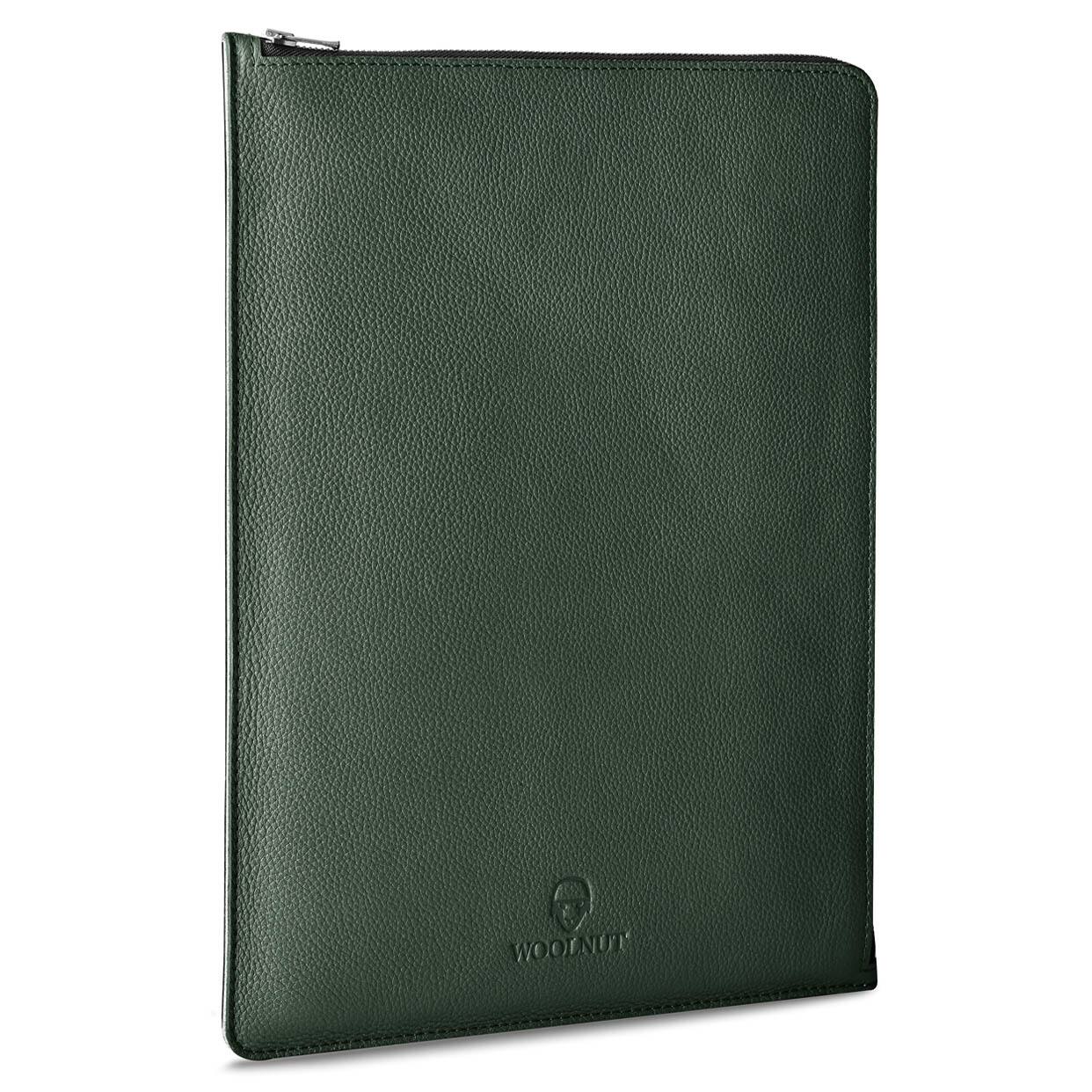 Back. Woolnut - Woolnut Leather Folio for 15-inch MacBook Pro|Full-grain leather - , - Green.