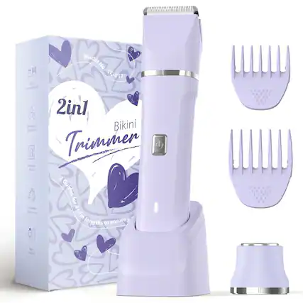 Model No.: TC-011
2in1 Bikini Trimmer
2 Guides for 4 trim lengths to ensure your desired length