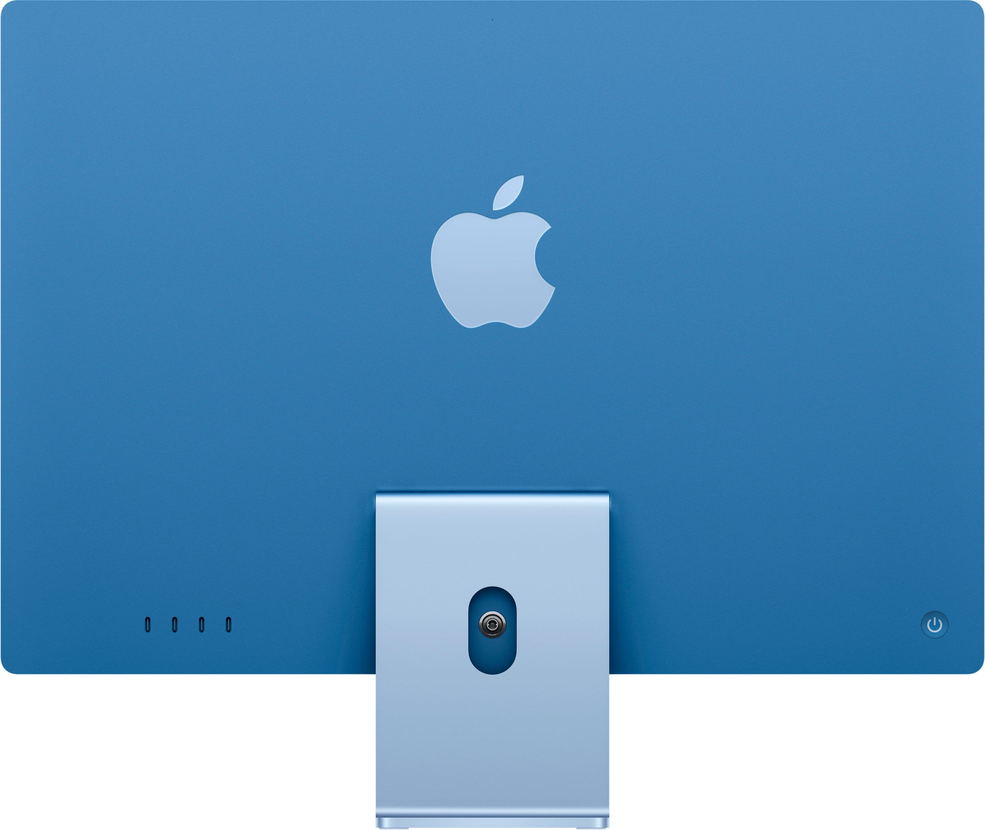 Alt View 11. Apple - iMac 24-inch All-in-One - M4 chip - Built for Apple Intelligence - 10 Core CPU - 10 Core GPU - 24GB Memory - 512GB SSD - Blue.