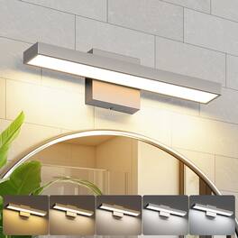 HM 1810 - Vanity Light For Bathroom cct Dimmable Led Bath Modern Bar Makeup Mirror Inch w - Brushed Nickel-5CCT 16.53 Inch Long