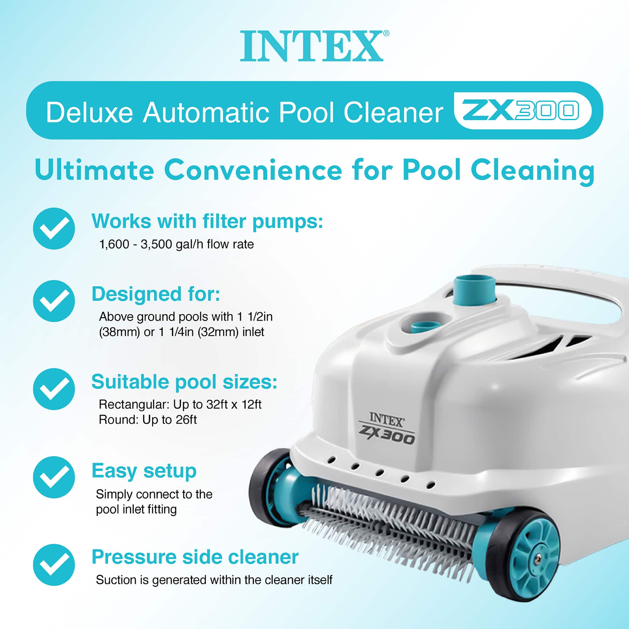Intex Ultra XTR 16ft x 48in Round Above Ground Pool Set w/ Pump