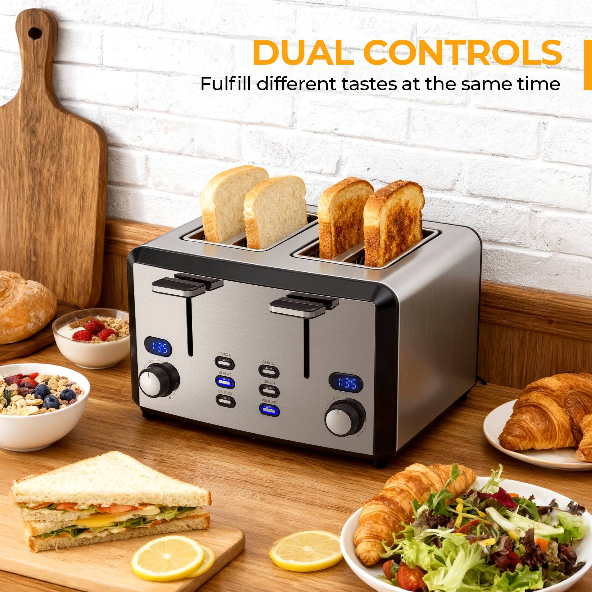 DUAL CONTROLS  
Fulfill different tastes at the same time