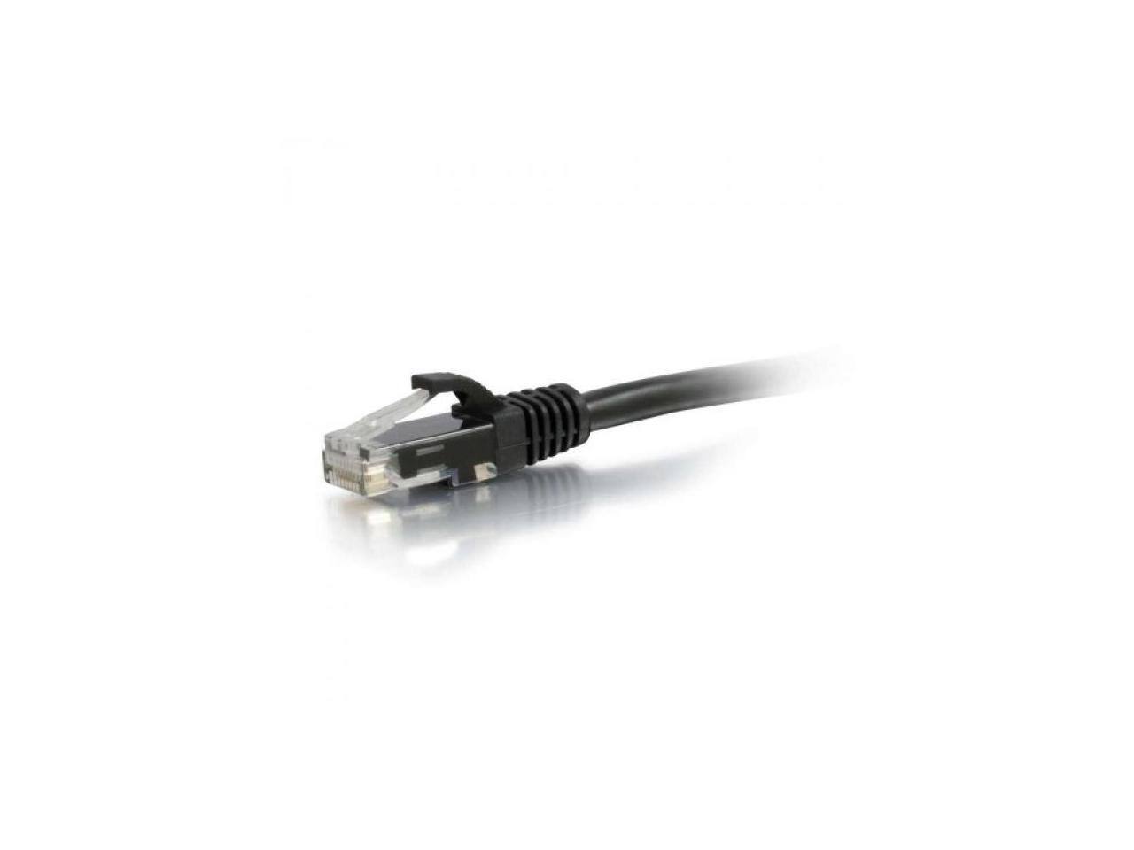 Alt View 4. Cables to Go - C2G / Cables to Go 00738 Cat6a Snagless Unshielded (UTP) Network Patch Cable, Black (30 Feet/9.14 Meters).