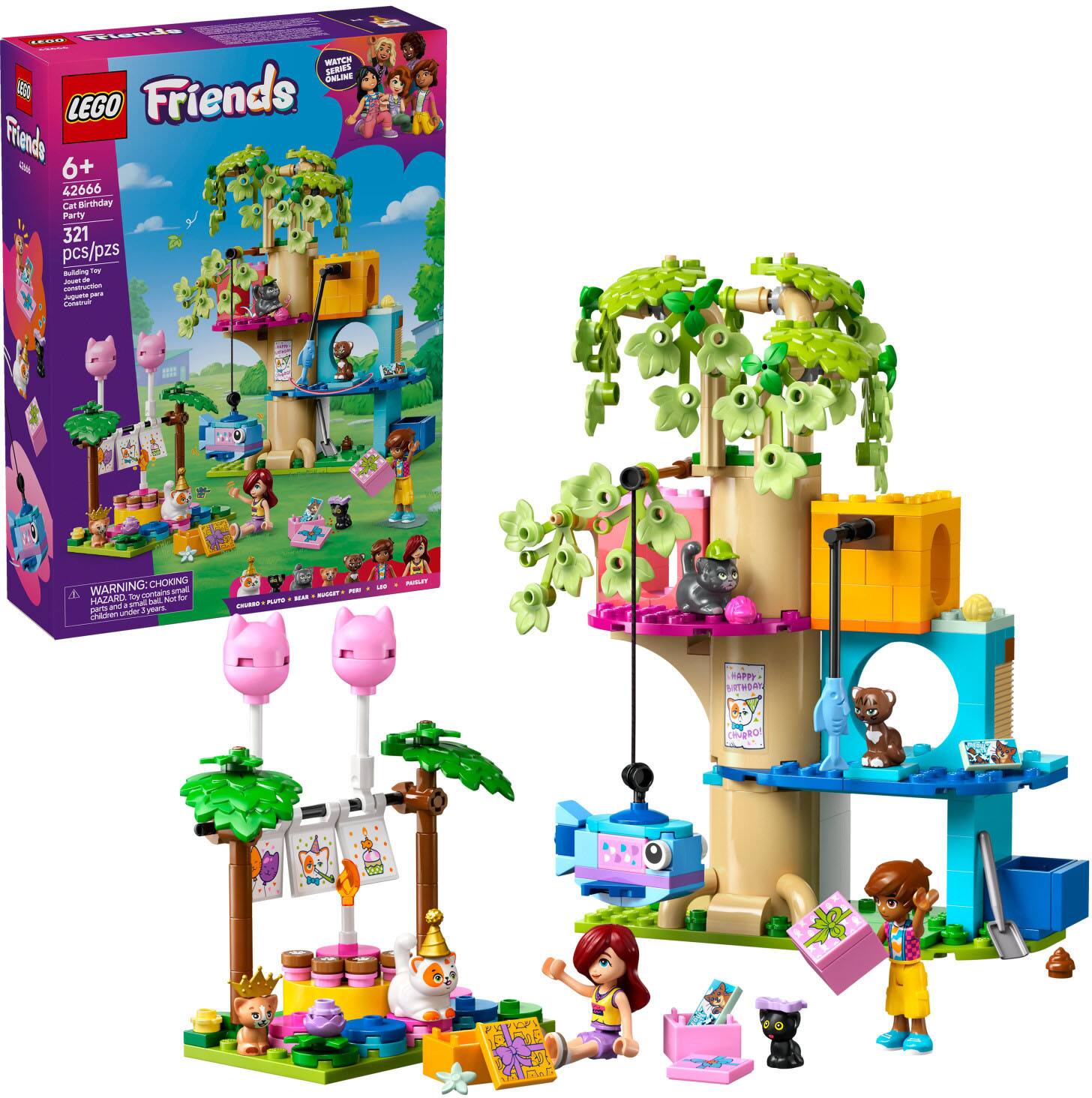 Friends Cat Birthday Party & Tree House 42666