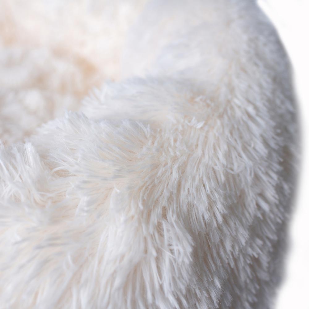 Alt View 4. Armarkat - Cuddle Bed Ultra Plush And Soft - White.