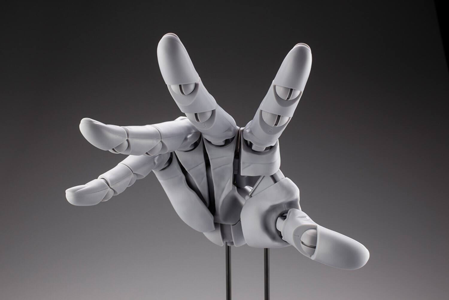 Alt View 2. PopMarket - Kotobukiya - Artist Support Item - Hand Model Right - Gray   - COLLECTIBLES - Multicolor.