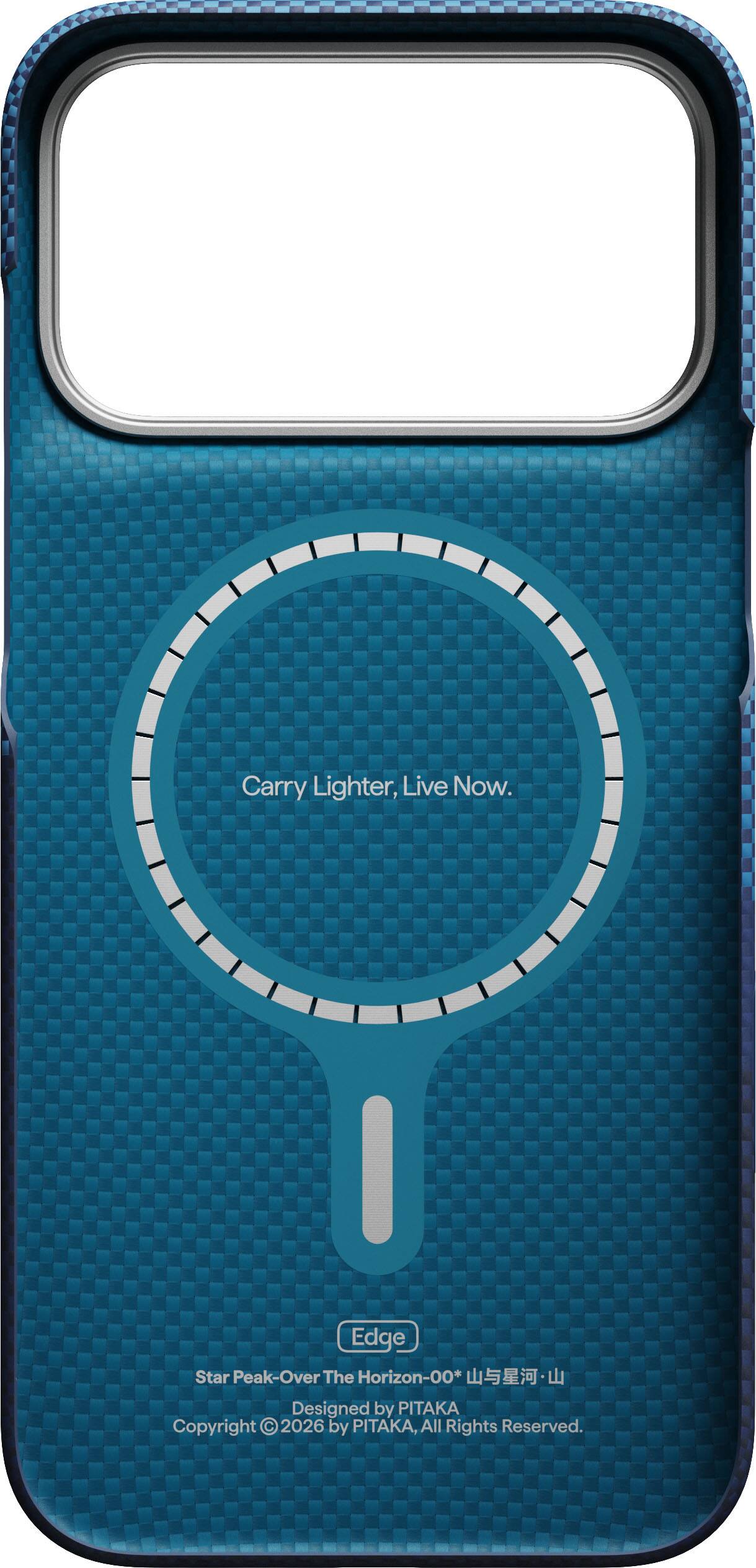 Carry Lighter, Live Now.

Edge
Star Peak-Over The Horizon-00* 山与星河·山
Designed by PITAKA
Copyright © 2026 by PITAKA, All Rights Reserved.