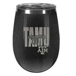 Great American Products - Texas A&M Aggies 10oz. Onyx Wine Tumbler - Multicolor
