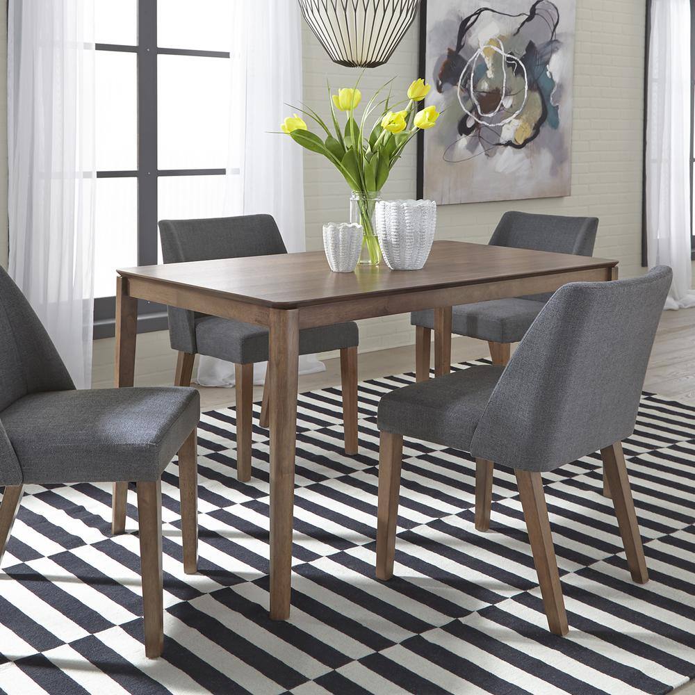 Alt View 4. Liberty Furniture Industries - Space Savers Nido Chair - Grey (RTA)-Set of 2 in Satin Walnut - Brown.