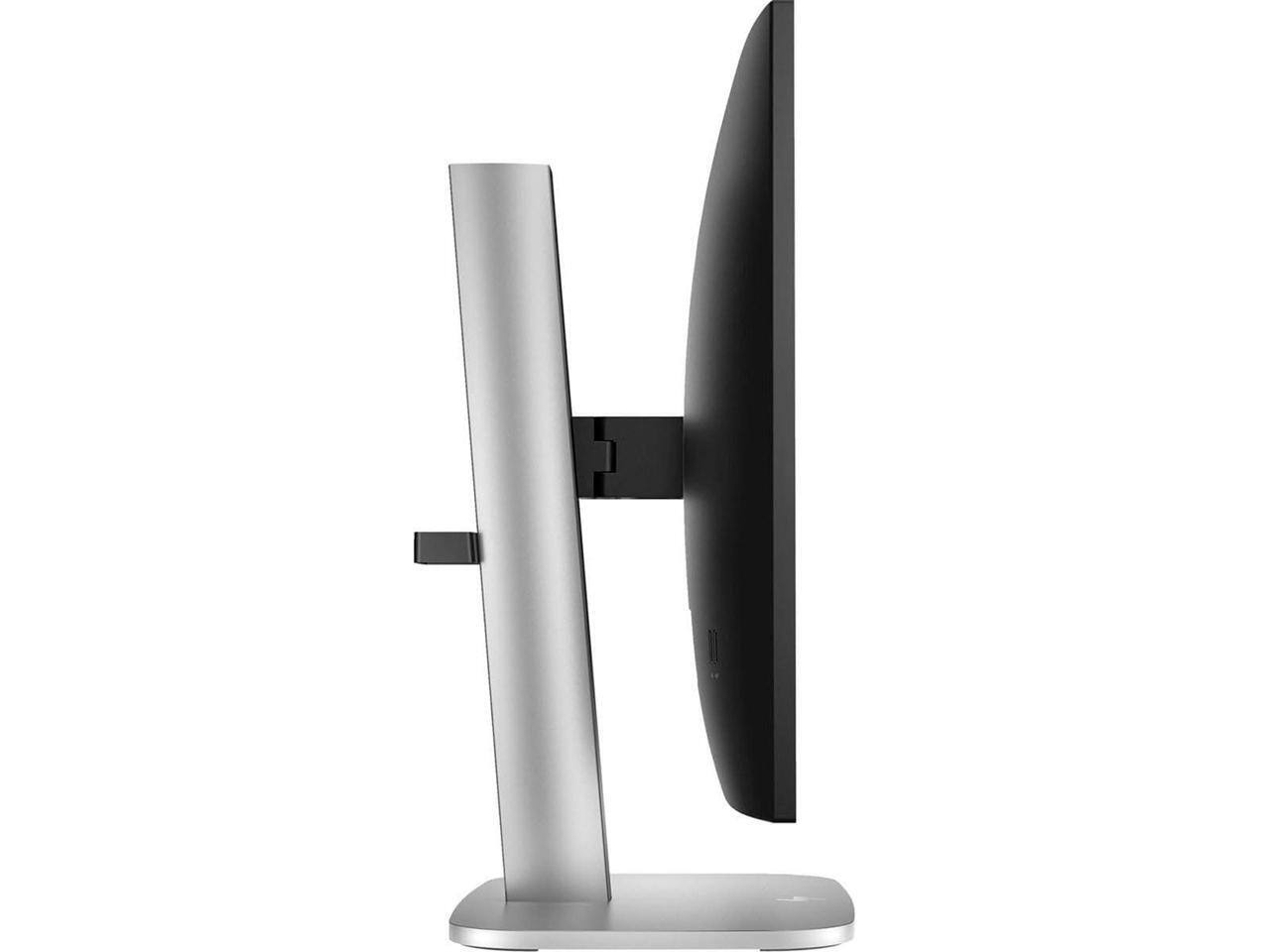 Alt View 6. HP - HP 524da 24" Full HD IPS Monitor - 1920x1080 - 100Hz - 5ms - 300 Nit - LED - Speakers - metal gray.