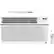 Front. LG - 550 Sq. Ft. 12,000 BTU Smart Window Air Conditioner - White.
