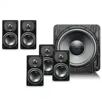 SVS - Prime Satellite 5.1 Speaker System - Black Ash - Front_Zoom