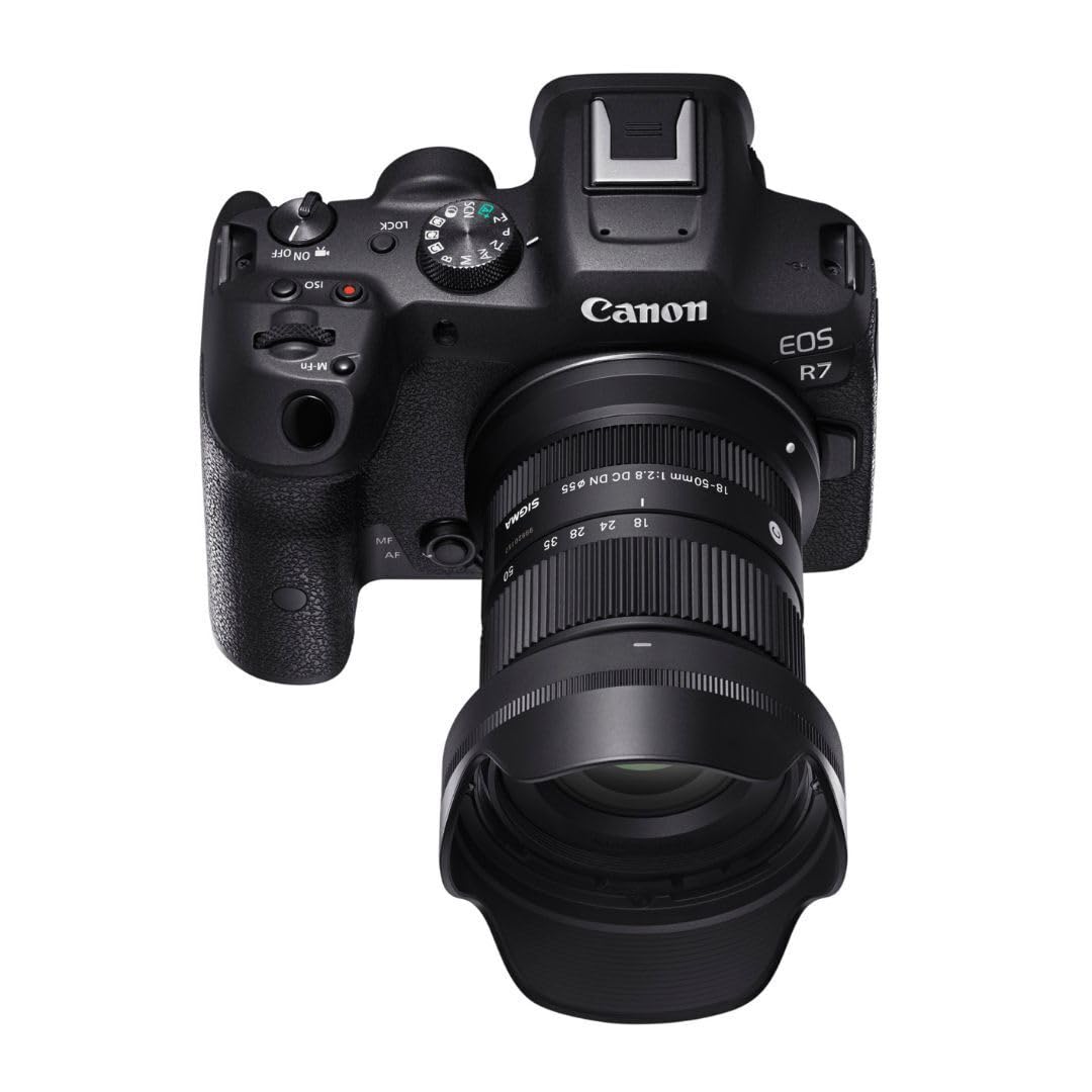 Canon EOS R7 MP A NO DC 1:2.0 usse 18-50mm 18-55mm 24 18
