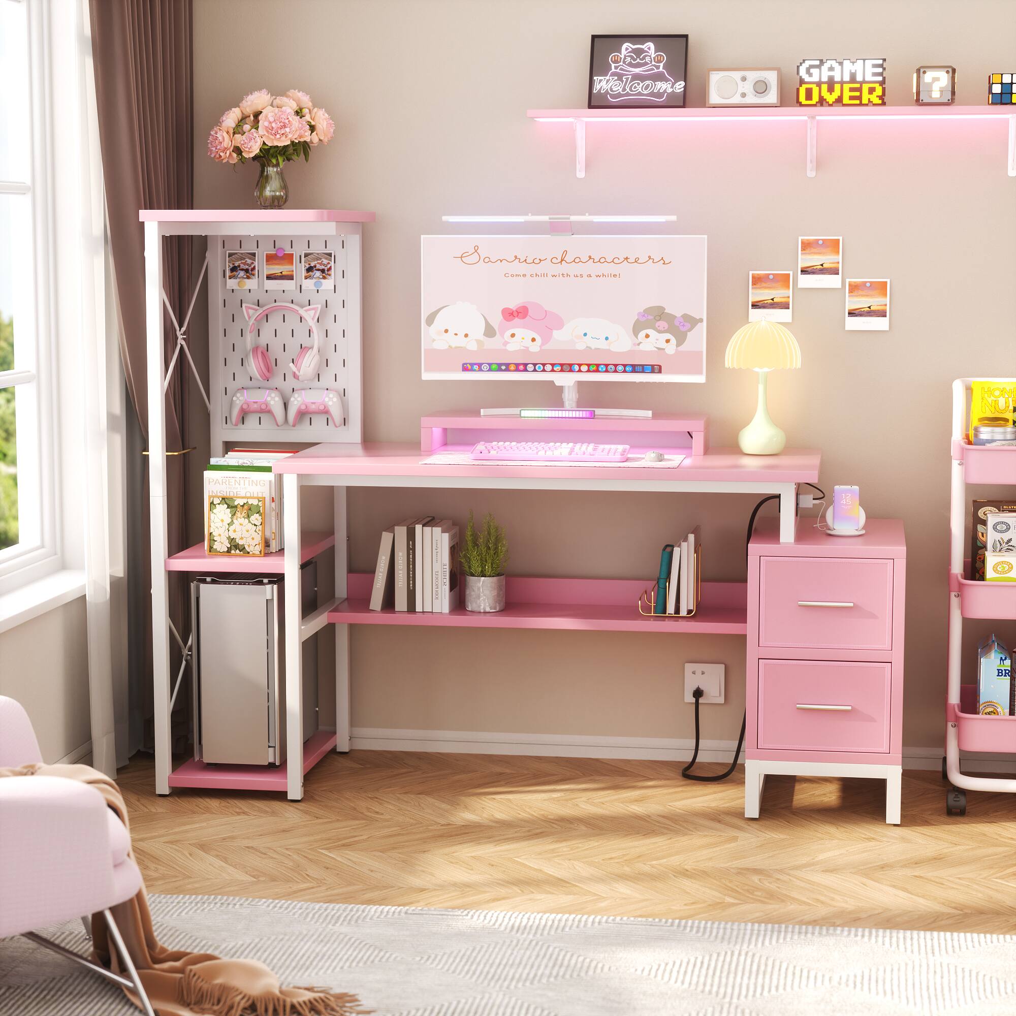 GAME Welcome  
GAME OVER  

Sanrio characters  
Some chill with us a while!  

PARENTING  
...