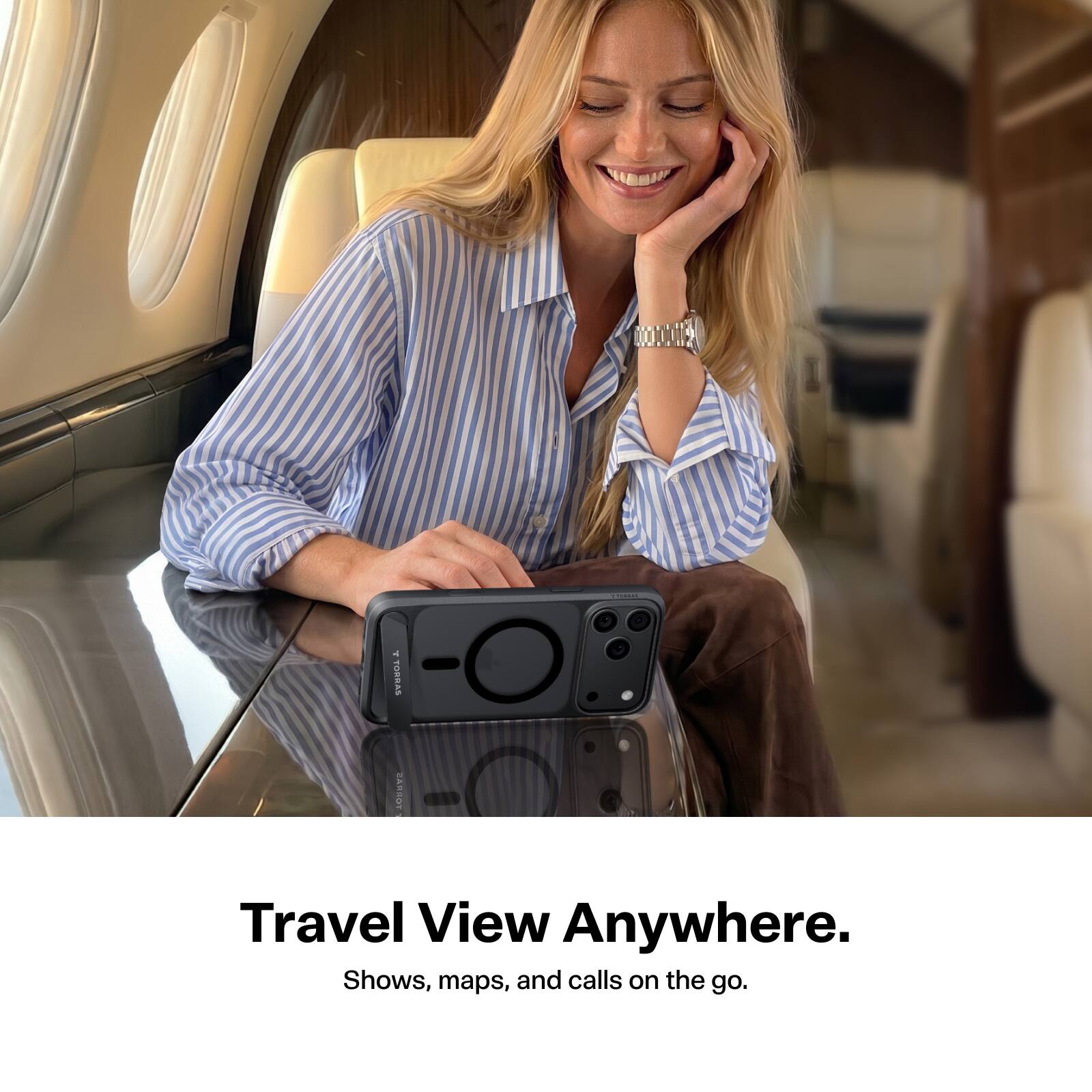 STORESTERIA  
4 TORRAS BARROT  
Travel View Anywhere.  
Shows, maps, and calls on the go.