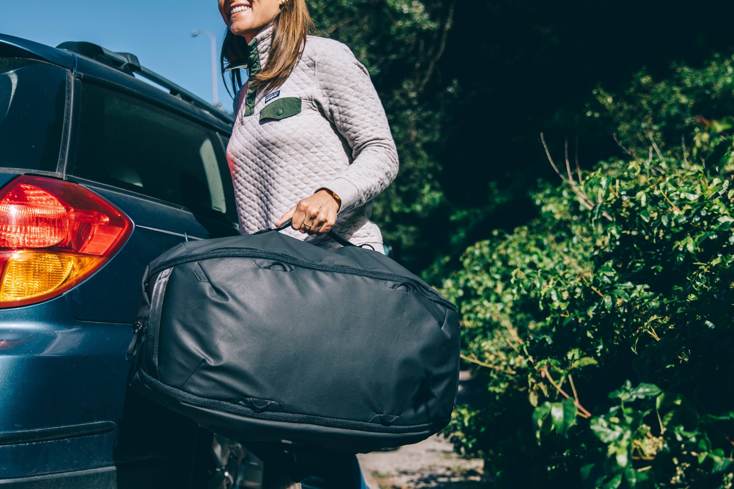 Alt View 21. Peak Design - Travel Duffelpack 65L - Black.