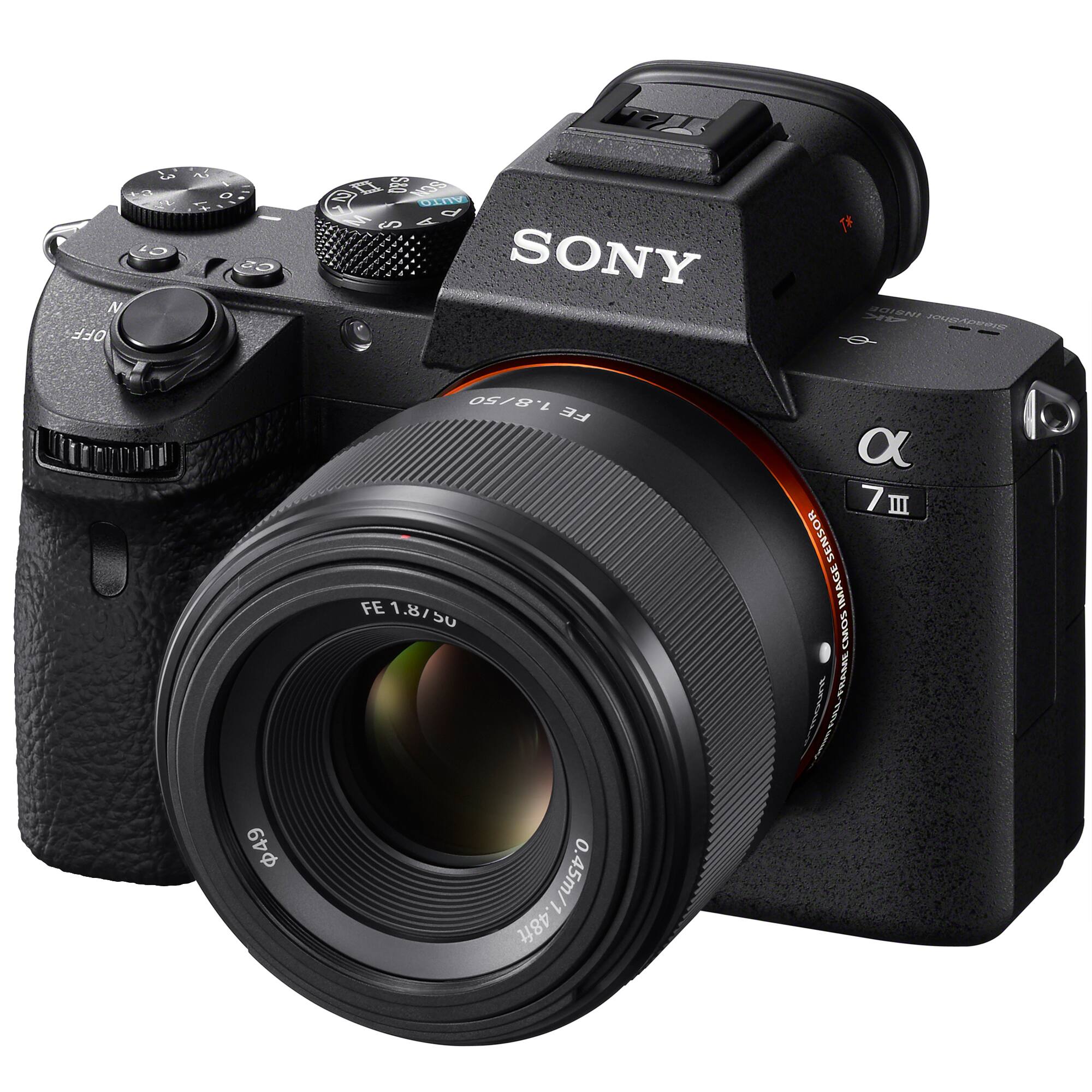 SONY  
α  
7 III  
FE 1.8/50  
FE 1.8/50  
SENSOR IMAGE CMOS TRAME  
49  
0.1  
45m/48ft
