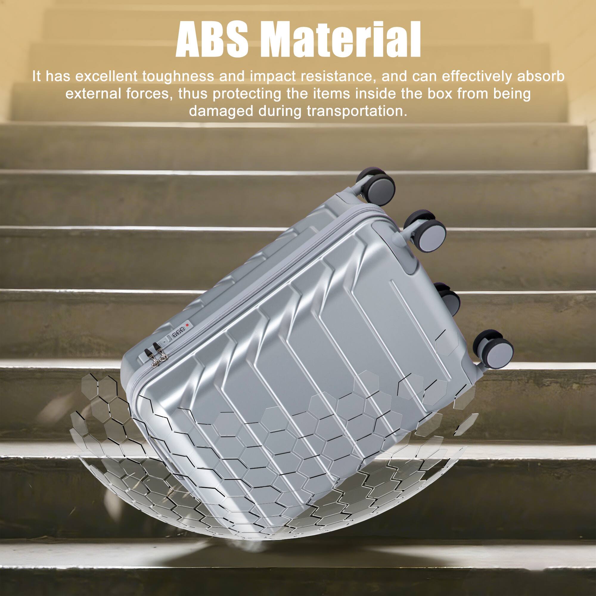 ABS Material

It has excellent toughness and impact resistance, and can effectively absorb external forces, thus protecting the items inside the box from being damaged during transportation.