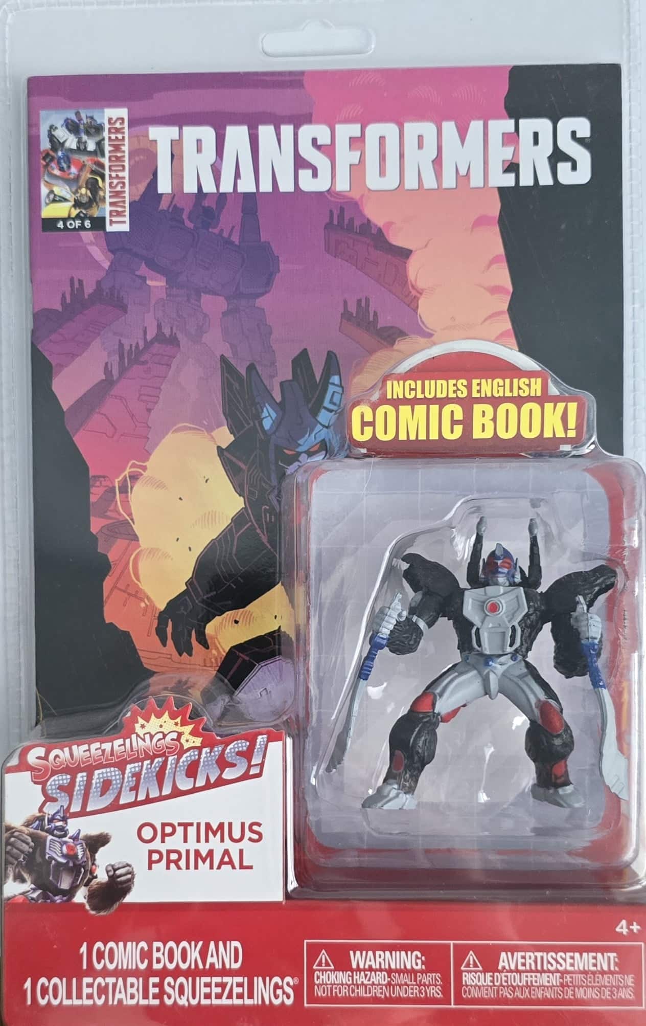 Transformers - Sidekicks Optimus Primal Set