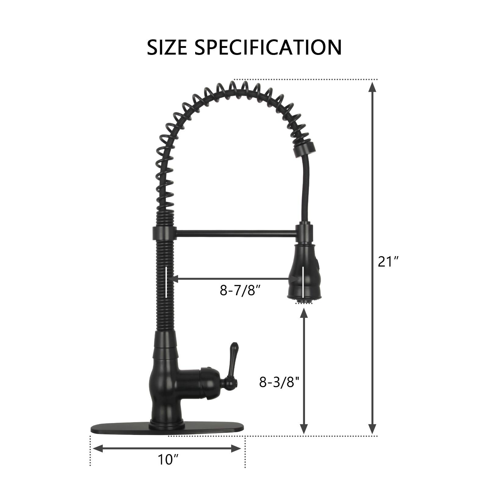 SIZE SPECIFICATION  
21"  
8-7/8"  
8-3/8"  
10"