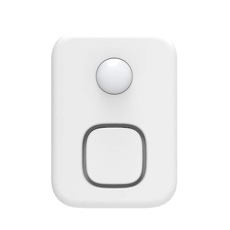 Cluzine - Custom Voice PIR Motion Sensor Standard Doorbell, Recordable Welcome Chime, Loud Speaker