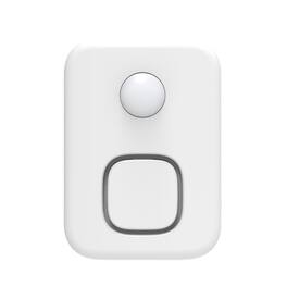 Cluzine - Custom Voice PIR Motion Sensor Standard Doorbell, Recordable Welcome Chime, Loud Speaker