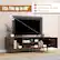 Fits TVs up to 60"
1. Spacious Tabletop
2. 2 Side Cabinets with Doors
3. 2 Open Shelves