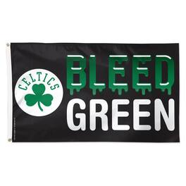 WinCraft - Boston Celtics 3' x 5' Single-Sided Deluxe Team Slogan Flag - Multicolor