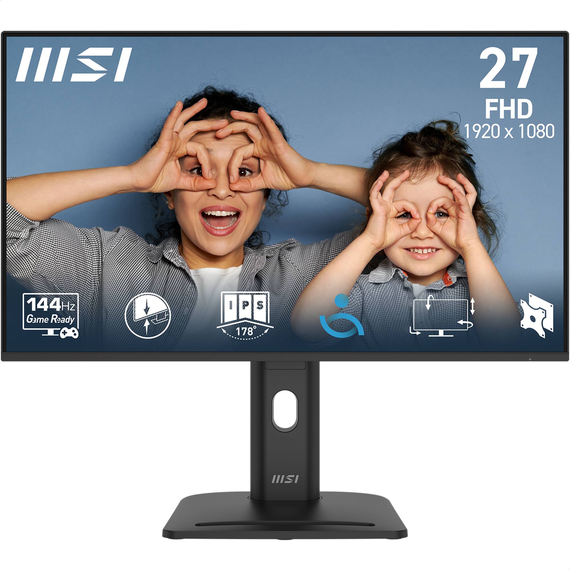 MSI
27 FHD 1920 X 1080
144Hz Game Ready
IPS 178