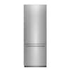Front. Thor Kitchen - 30 in. Wide 16.1-Cu. Ft. Built-In Stainless Steel Bottom Freezer Refrigerator - Stainless steel.