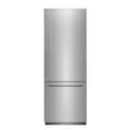 Thor Kitchen - 30 in. Wide 16.1-Cu. Ft. Built-In Bottom Freezer Refrigerator - Stainless Steel