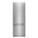 Front. Thor Kitchen - 30 in. Wide 16.1-Cu. Ft. Built-In Stainless Steel Bottom Freezer Refrigerator - Stainless steel.