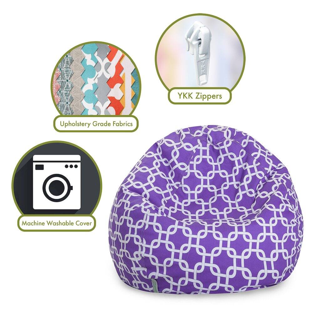 - Upholstery Grade Fabrics
- YKK Zippers
- Machine Washable Cover