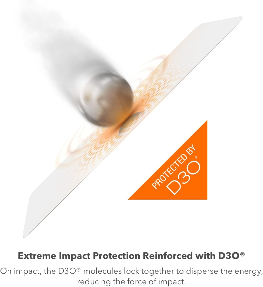 **Extreme Impact Protection Reinforced with D3O®**

On impact, the D3O® molecules lock together to disperse the energy, reducing the force of impact.