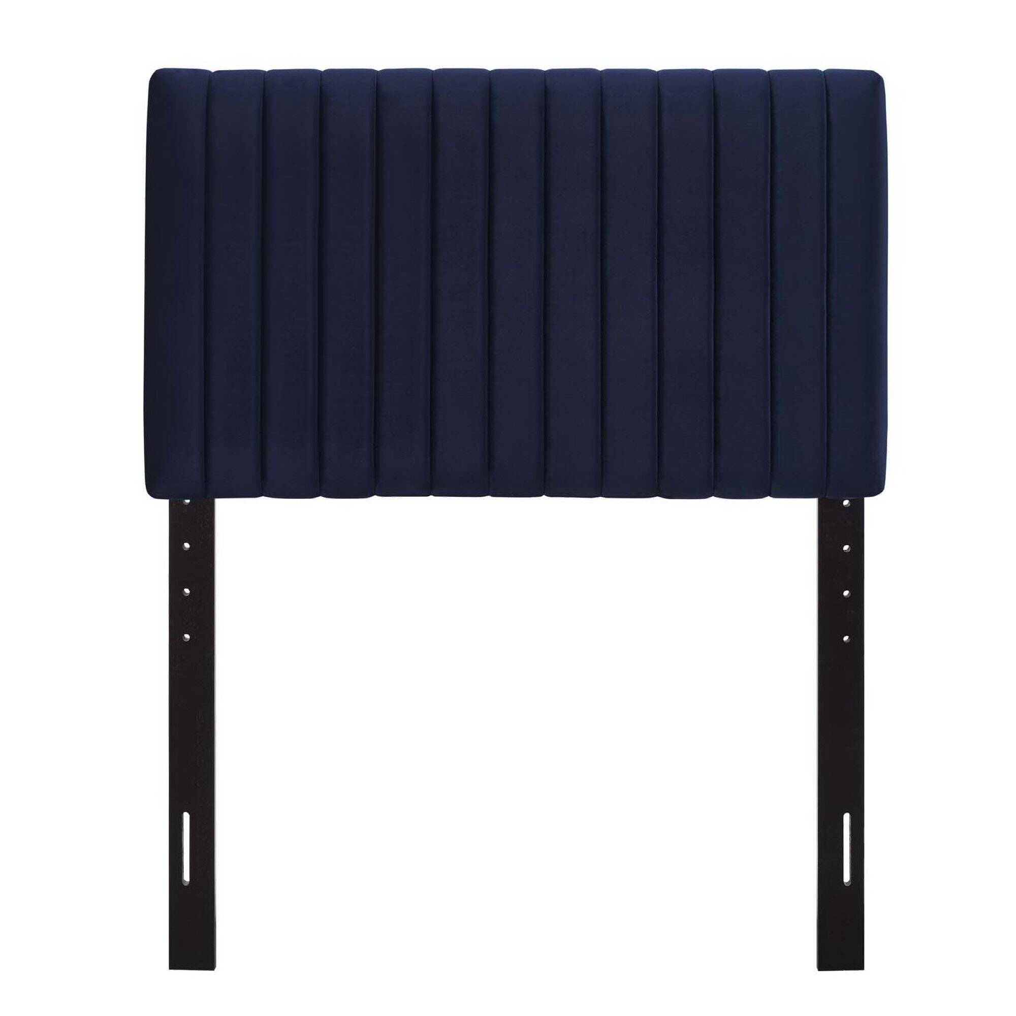 Alt View 1. Modway - Keira Performance Velvet Twin Headboard by Modway - Blue.