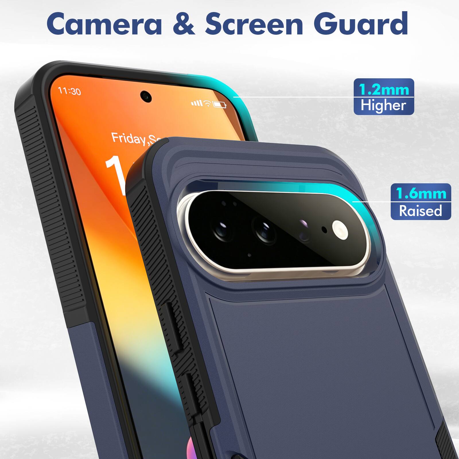 Camera & Screen Guard

11:30

1.2mm Higher

Friday 1

1.6mm Raised
