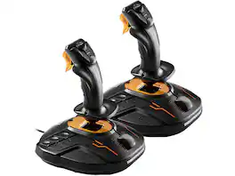 Thrustmaster - T.16000M FCS (Flight Control System) Space Sim Duo for PC, VR - Multicolor