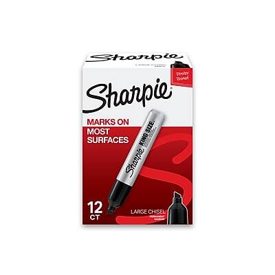 Sharpie POUNDa Band Sharpie MARKS ON MOST SURFACES KING Sharpie 12 LARGE CHISEL CT