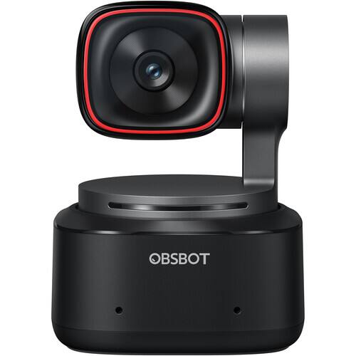 OBSBOT Tiny 2 4K AI Webcam PTZ Voice/Gesture Control, AI Tracking