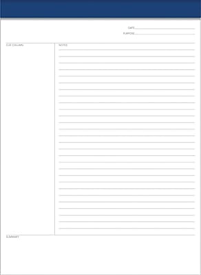 TOPS FocusNotes Notepad, 8.5