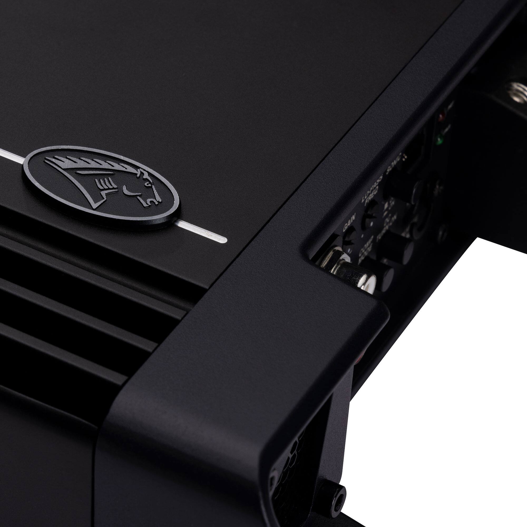 Alt View 6. KICKER - Kicker Warhorse WXA3600.1 Mono Class D Subwoofer Amplifier - Black.