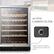 Alt View Zoom 22. Lanbo - 24 Inch 51 Bottle Wine Refrigerator with Single Temperature Zone and Smooth Rolling Shelves - Black.